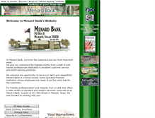 Tablet Screenshot of menardbank.com